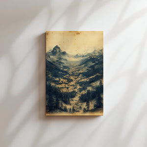 Timeless Mountain Panorama