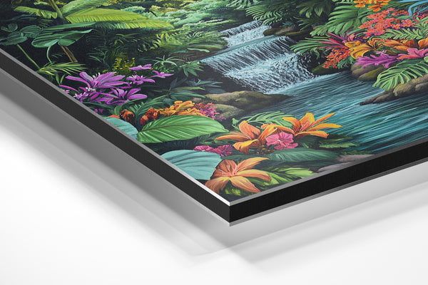 Vibrant Rainforest Stream