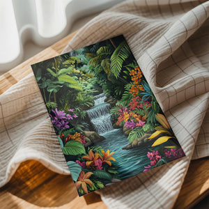 Vibrant Rainforest Stream