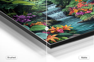 Vibrant Rainforest Stream