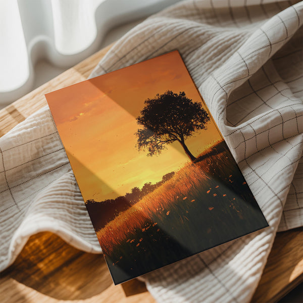 Lone Tree Golden Sunset