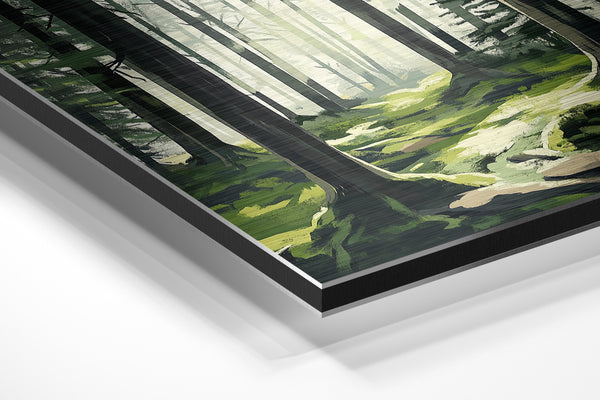 Misty Forest Pathway