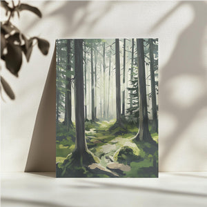 Misty Forest Pathway