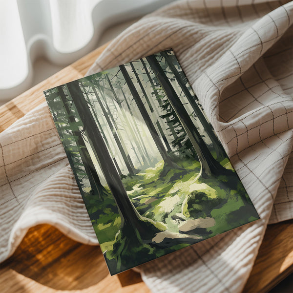 Misty Forest Pathway