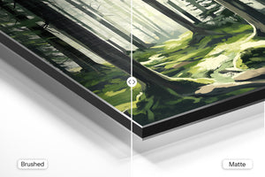 Misty Forest Pathway