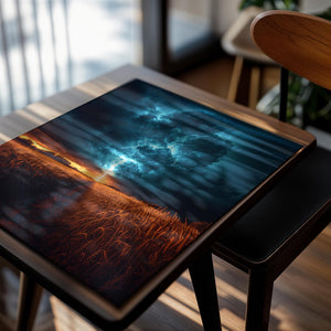 Stormy Field Lightning