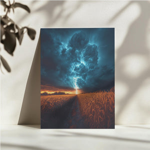 Stormy Field Lightning