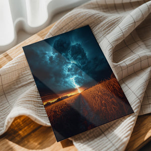 Stormy Field Lightning