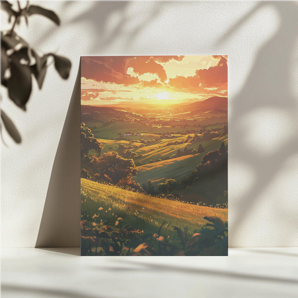 Golden Valley Sunset