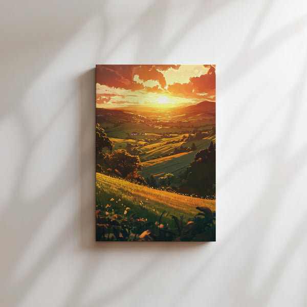 Golden Valley Sunset