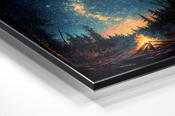 Milky Way Forest Glow