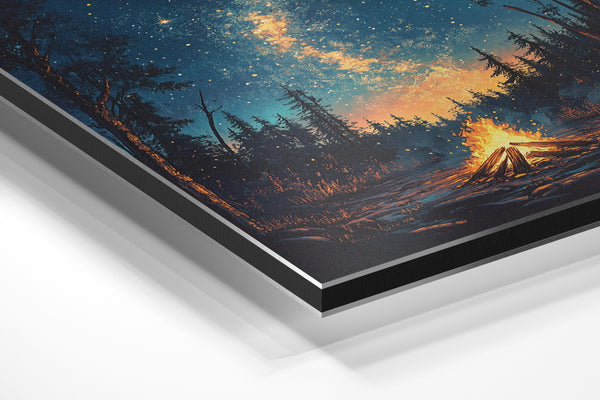 Milky Way Forest Glow