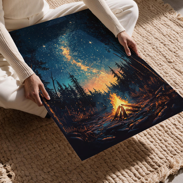 Milky Way Forest Glow