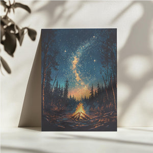 Milky Way Forest Glow