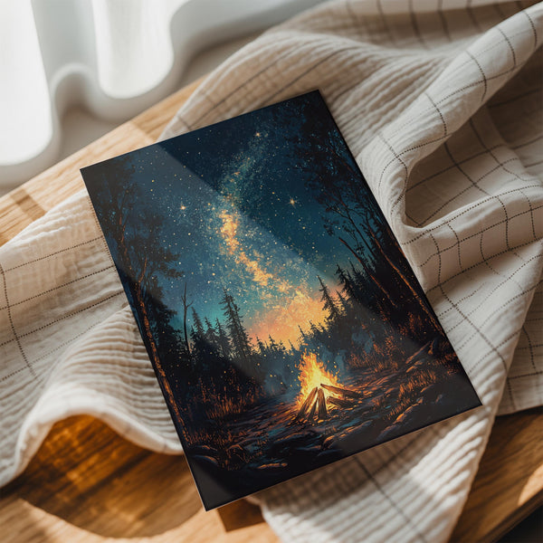 Milky Way Forest Glow