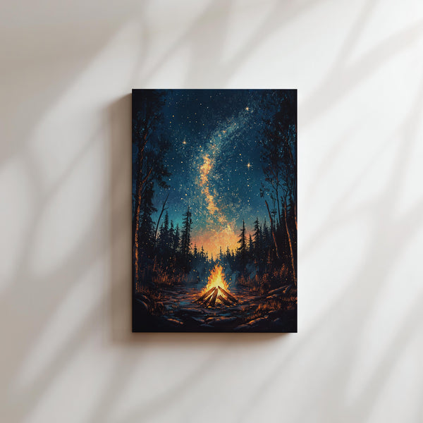 Milky Way Forest Glow