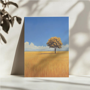 Golden Wheat Tree