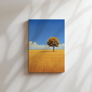 Golden Wheat Tree