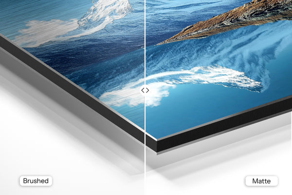 Snowy Mountain Reflection