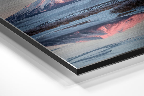 Frozen Mountain Landscape