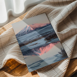 Frozen Mountain Landscape