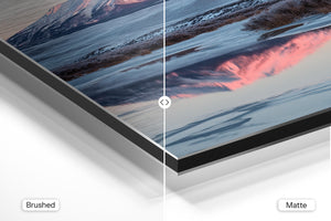 Frozen Mountain Landscape