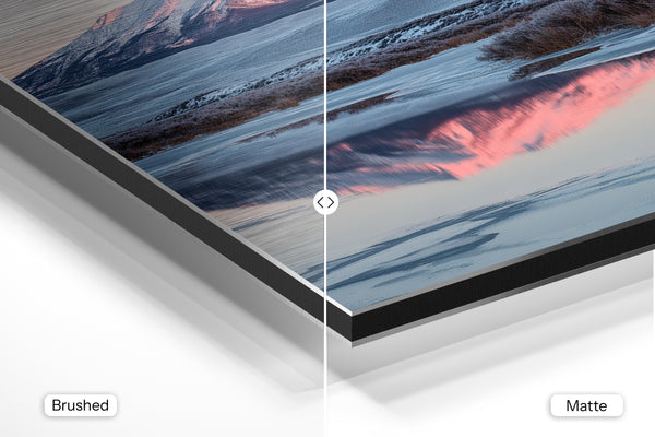 Frozen Mountain Landscape