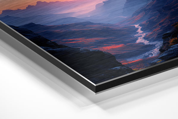 Sunlit Canyon Depths