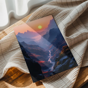 Sunlit Canyon Depths