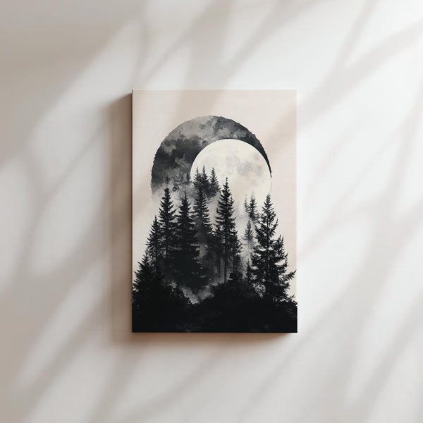 Moonlit Forest Shadows