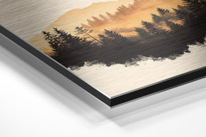 Golden Sunrise Forest