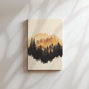 Golden Sunrise Forest