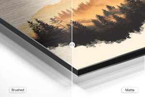 Golden Sunrise Forest