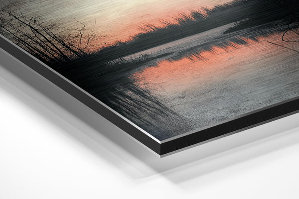 Sunset Reflecting Pond