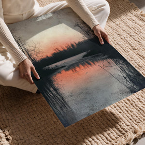 Sunset Reflecting Pond