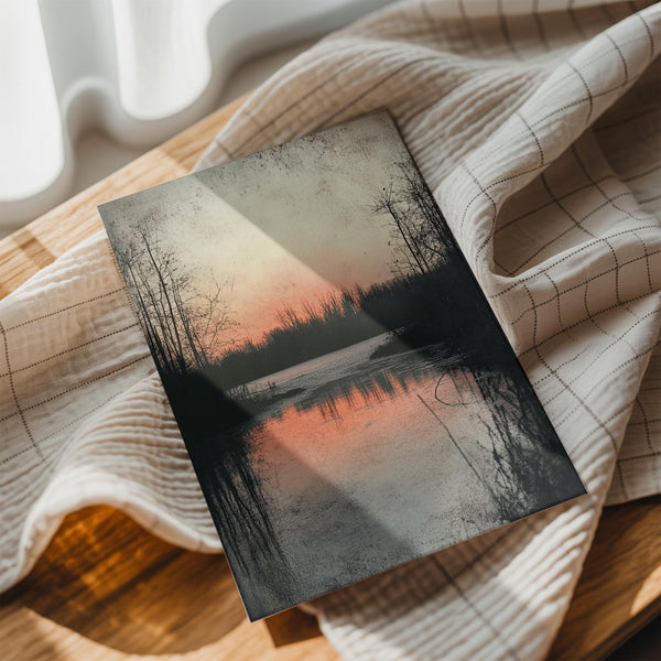 Sunset Reflecting Pond