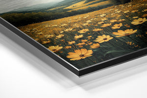 Golden Field of Flowers