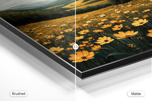 Golden Field of Flowers