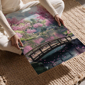 Cherry Blossom Reflection