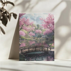 Cherry Blossom Reflection