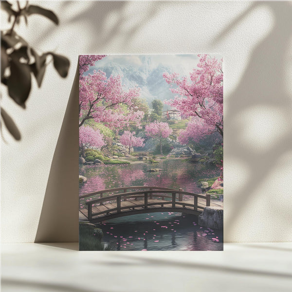 Cherry Blossom Reflection