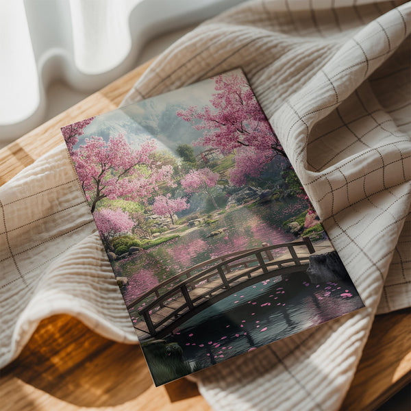 Cherry Blossom Reflection