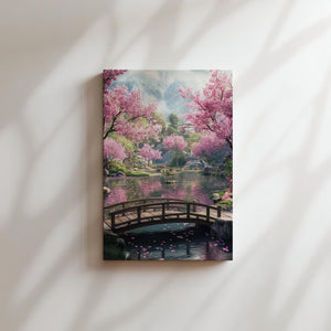 Cherry Blossom Reflection