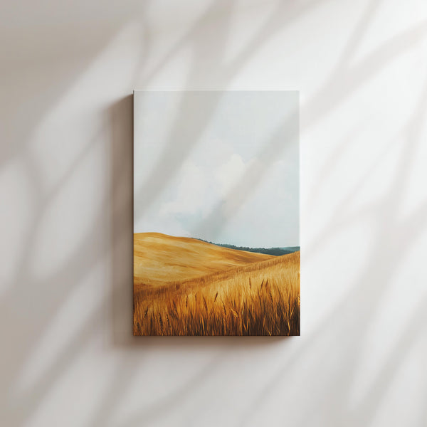 Wheat Field Painting