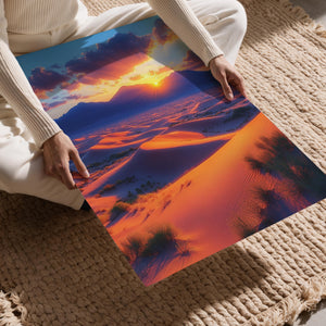 Vibrant Desert Sunset