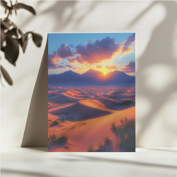 Vibrant Desert Sunset