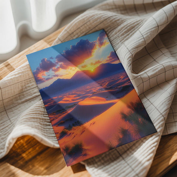 Vibrant Desert Sunset