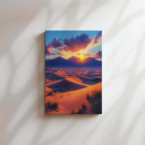 Vibrant Desert Sunset