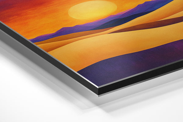 Artistic Sunset Landscape