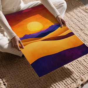 Artistic Sunset Landscape